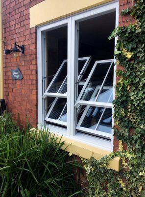 white uPVC Sash Windows