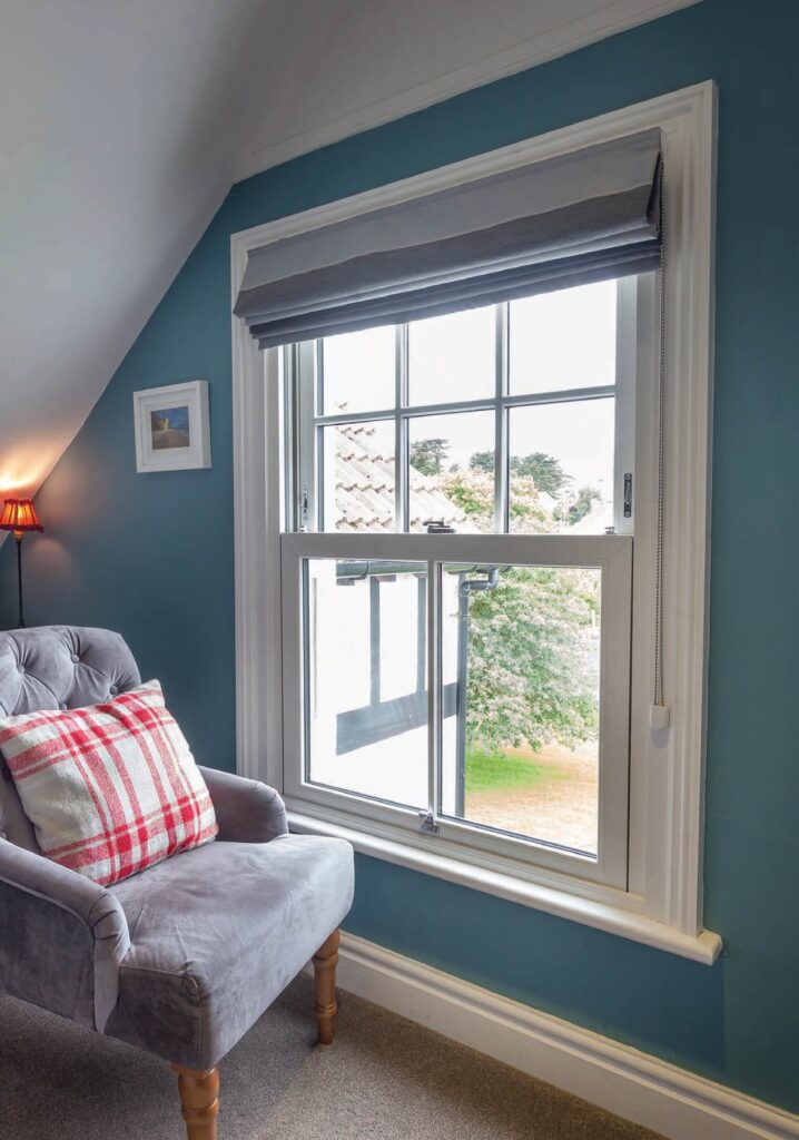 white uPVC Sash Windows