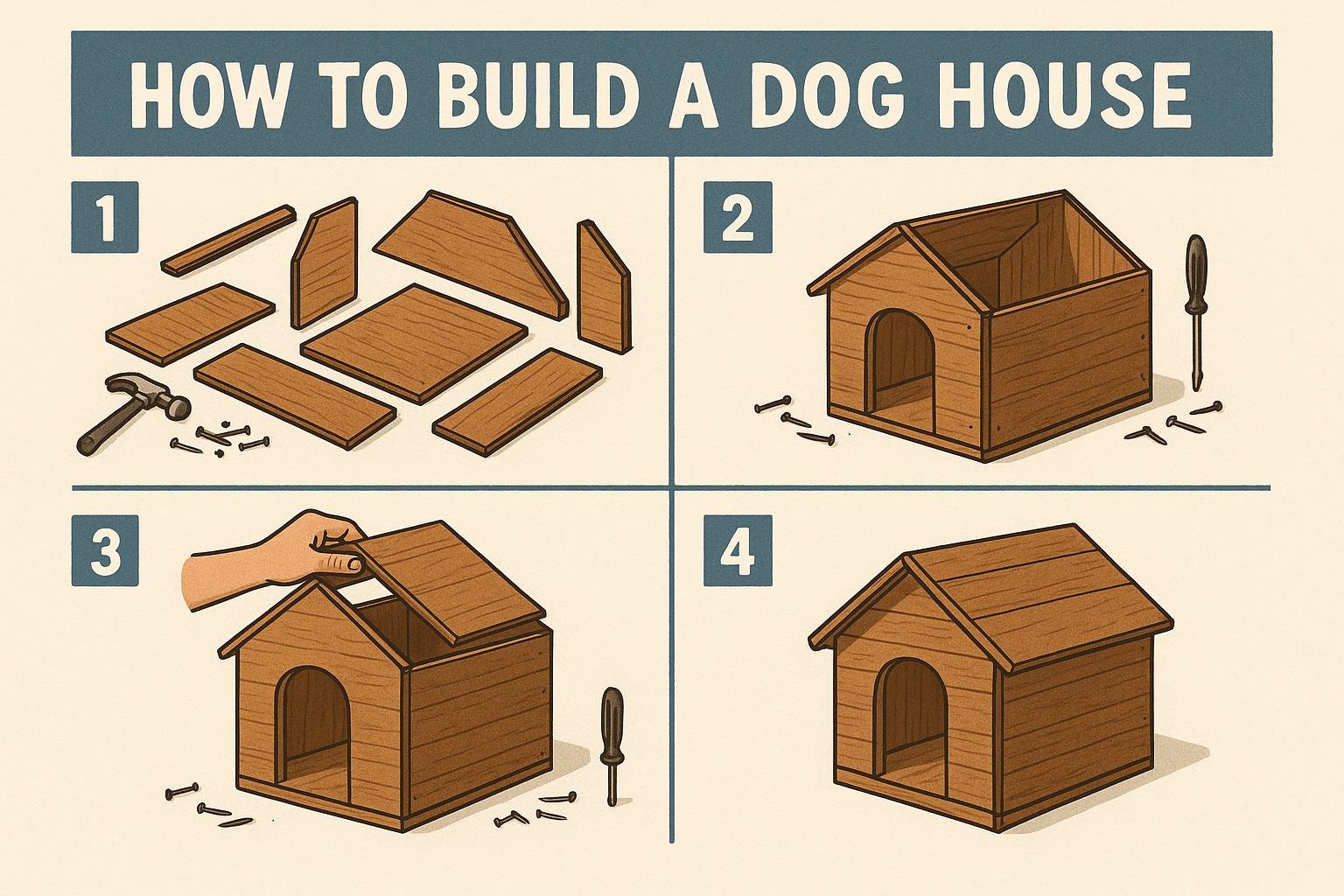 Dog house image